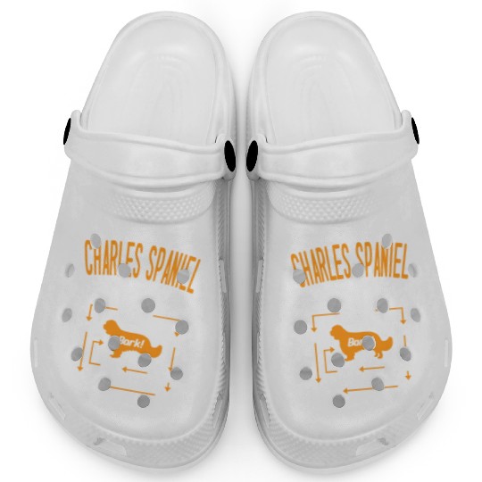 Cavalier King Charles Spaniel Barking Logic Clogs