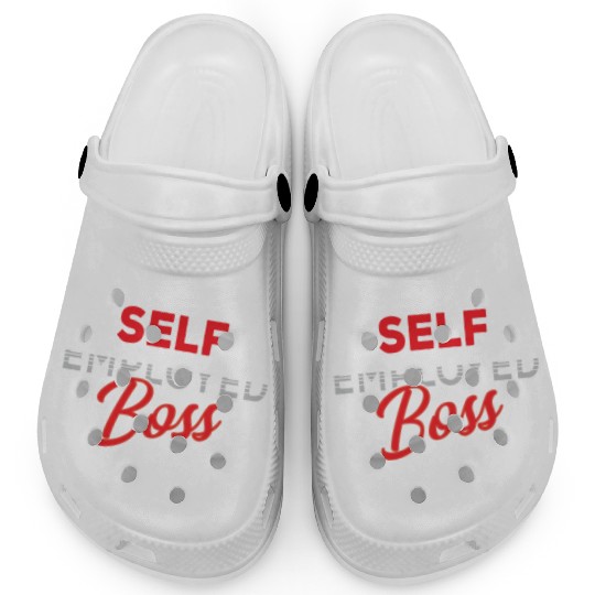 Self Employed Boss Job Freelancer Work Clogs