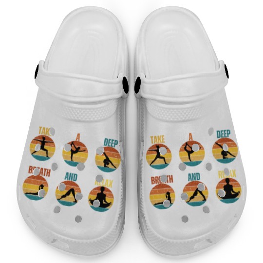 TAKE A DEEP BREATH AND RELAX Clogs