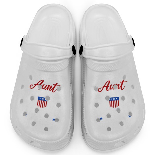 Proud US Coast Guard Aunt Clogs