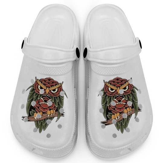Owl Flower Clogs