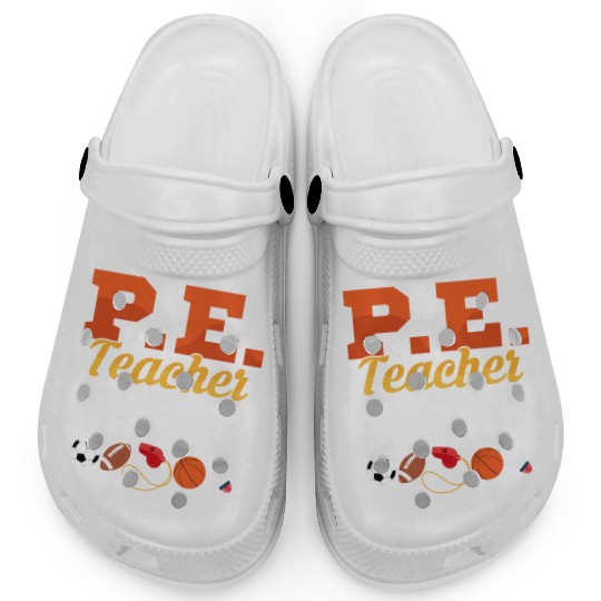 P.E. Teacher Chaos Coordinator Physical Education Clogs