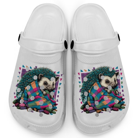 Patchhog - Sweet Hedgehog Clogs