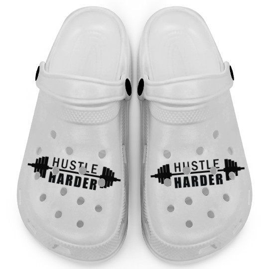 Hustle Harder Fitness Gym Workout Clogs