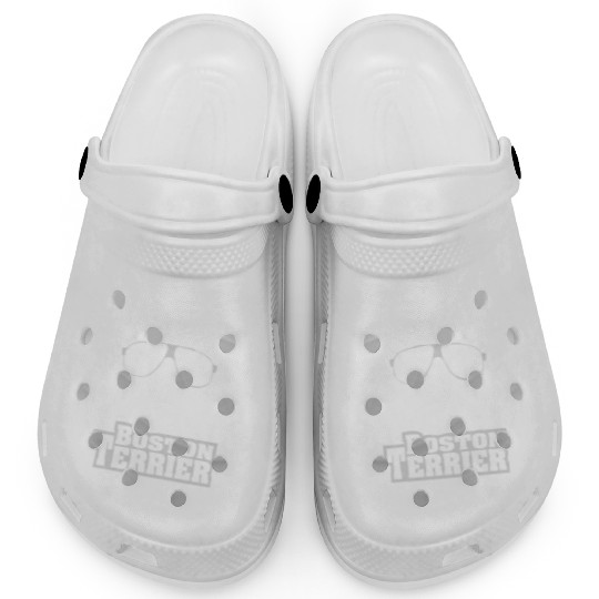 Boston Terrier coolest dog ever dog mom Clogs