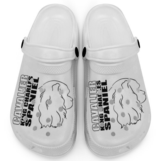 Cavalier King Charles Spaniel Profile dog mom Clogs