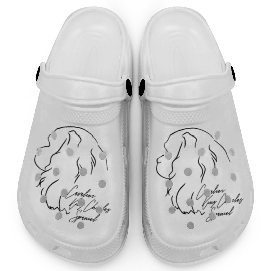 Cavalier King Charles Spaniel Profile dog mom Clogs
