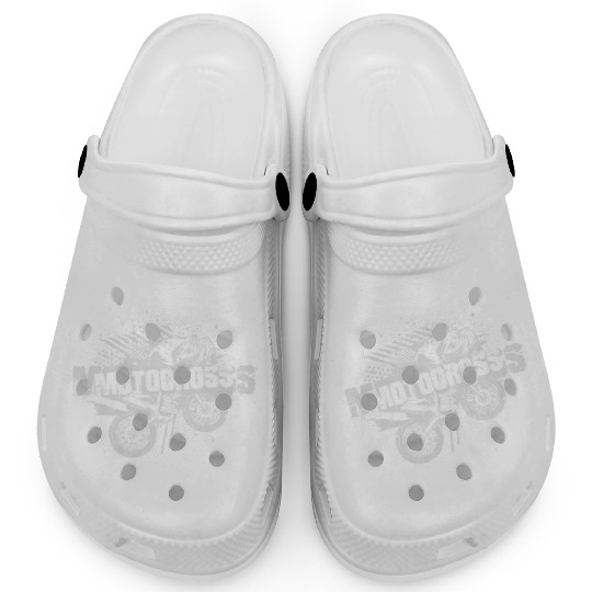 Motocross Paint Splatter Clogs
