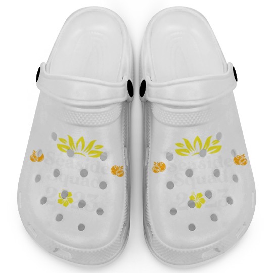 Seaside Squad 2023 Summer Vacation Spring Break Clogs