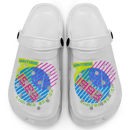 40th Birthday Vintage 1983 Clogs