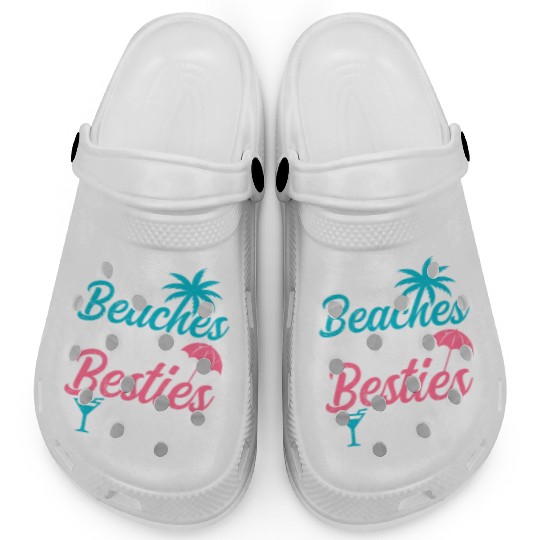 Beaches Booze Besties 2023 Holiday Spring Break Clogs