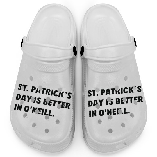 St. Patrick's Day is Better in O'Neill, Nebraska Clogs