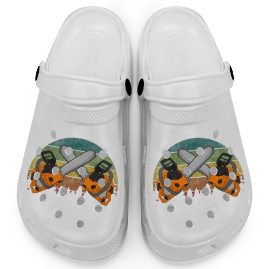 chainsaw Lumberjack Clogs