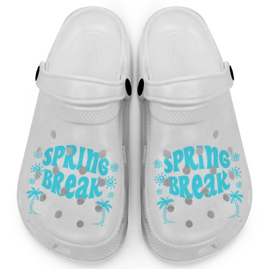 This is my spring break Clogs party spring break