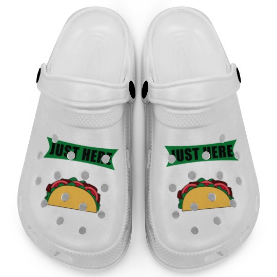 Cinco de Mayo Taco Lover Clogs