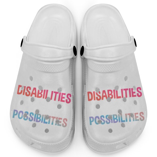 I See Possabilities Special Education Teacher Clogs