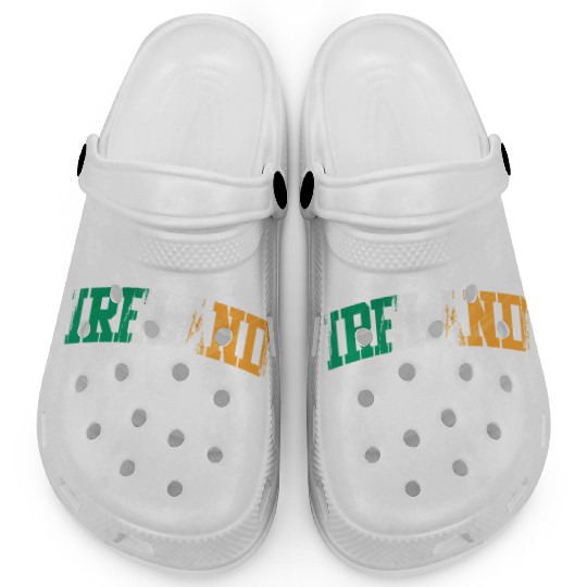 Ireland shamrock Irish St. Patrick's Day Clogs