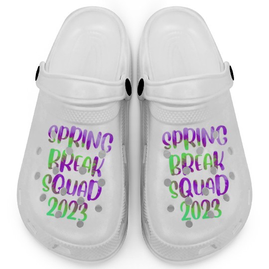 Spring Break Squad Summer Vacation Spring Break Clogs