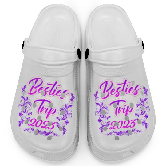 Besties Trip 2023 Vacation Friends Spring Break Clogs