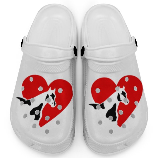 Paint Horse Clogs