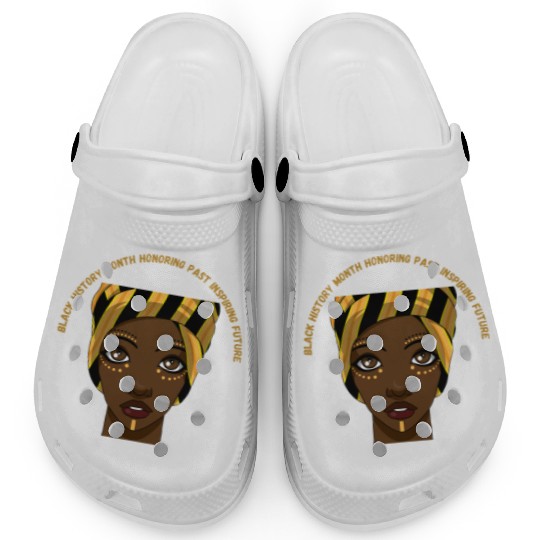 Black History Month Honoring Past Inspiring Future Clogs