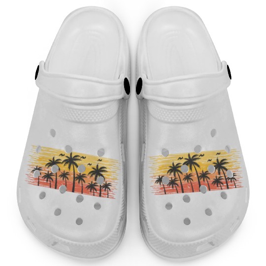 Cape Cod Massachusetts Summer Retro VIntage Clogs