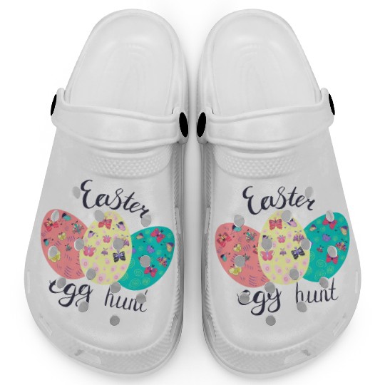 Easter Egg hunt Sublimation Clogs