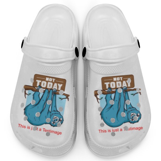 Sloth - Not Today Clogs