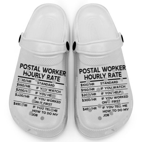 Postal Worker Hourly Rate Clogs