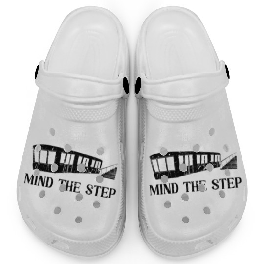Mind the Step - Train Clogs