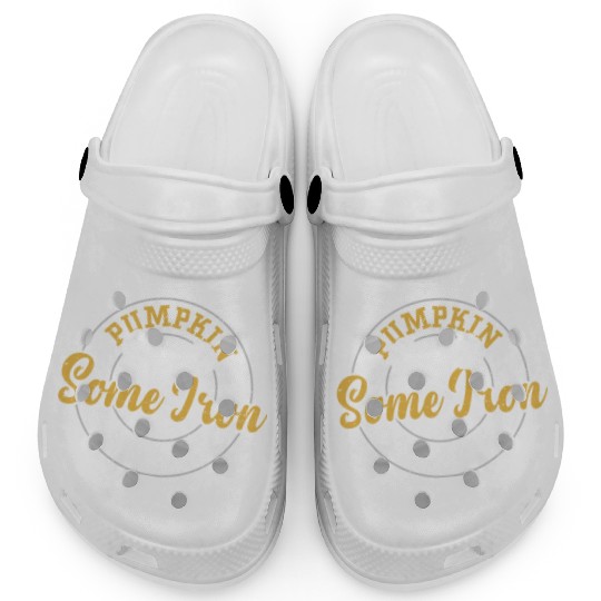 Pumpkin Some Iron - Gym Clogs