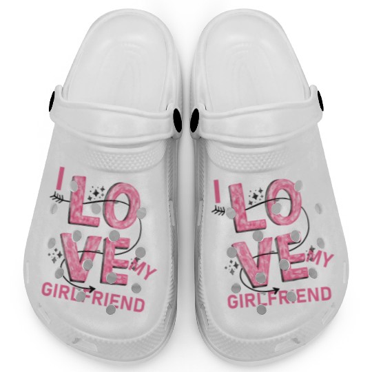 I Love My Girlfriend Clogs