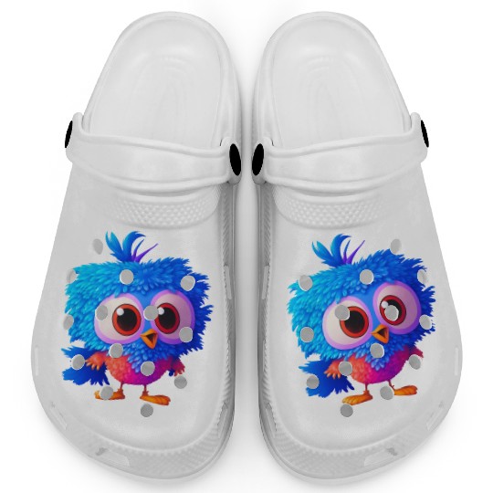 Beautiful cute owl Clogs