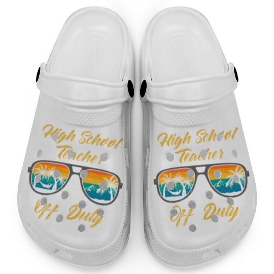 High school teacher off duty vacation teacher Clogs