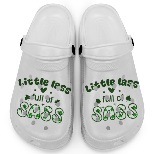 Little Patricks Day Sublimation Graphics Clogs