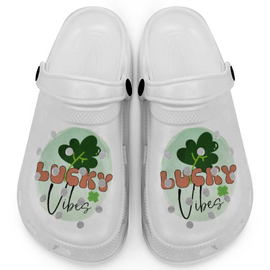LuckyPatricks Day Sublimation Clogs