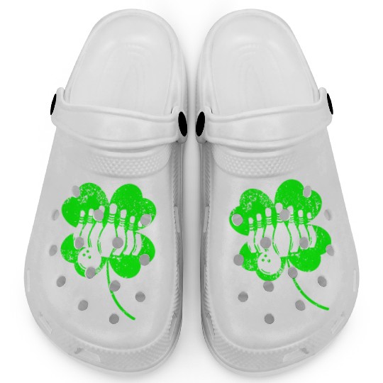 Bowling St. Patrick's day shamrock Clogs