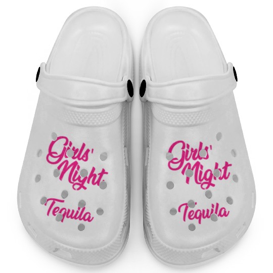 Girls night out I bring the tequila Spring Break Clogs