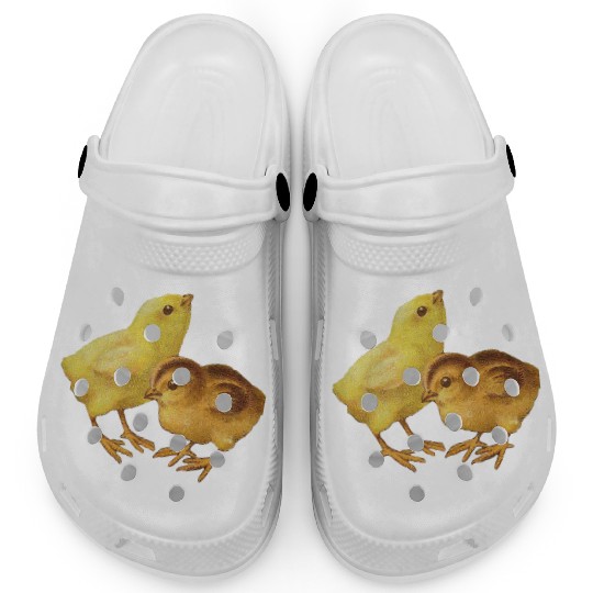 Easter Chick Clogs