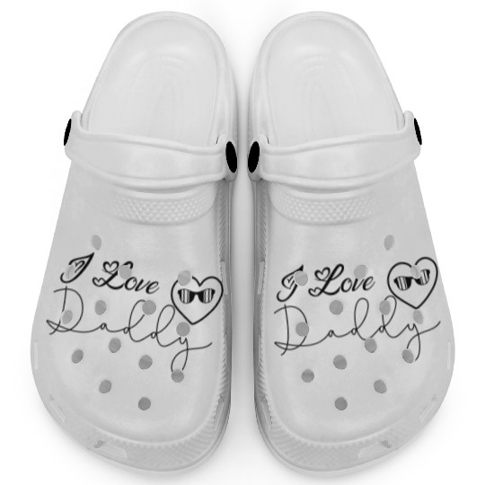 I Love Daddy Clogs