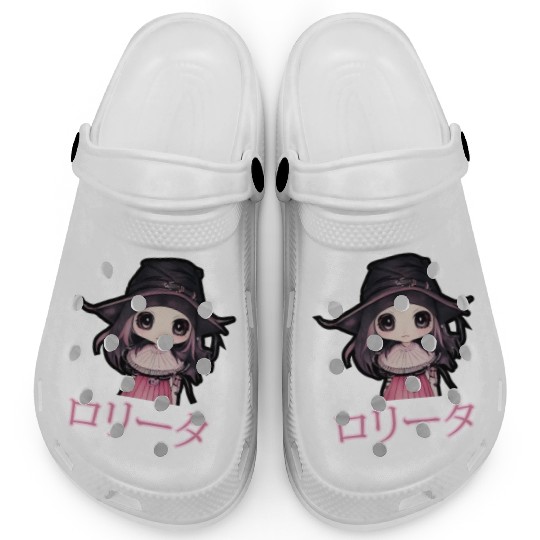 Gothic Lolita Witch Japanese Chibi Anime Pastel Go Clogs