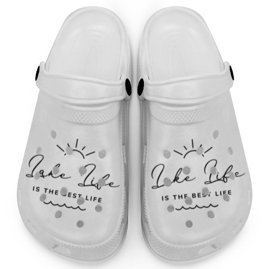 Lake Life Minimalist Design Clogs