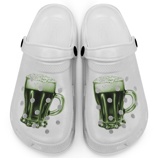 beer mug green version 2 Clogs