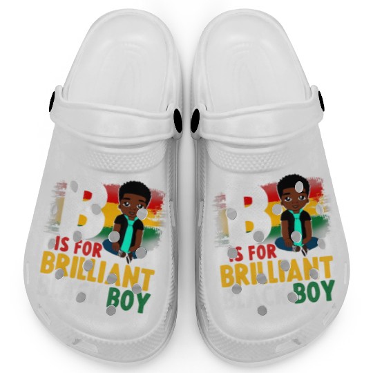 B Is For Brilliant Black Boy Black History Month A Clogs