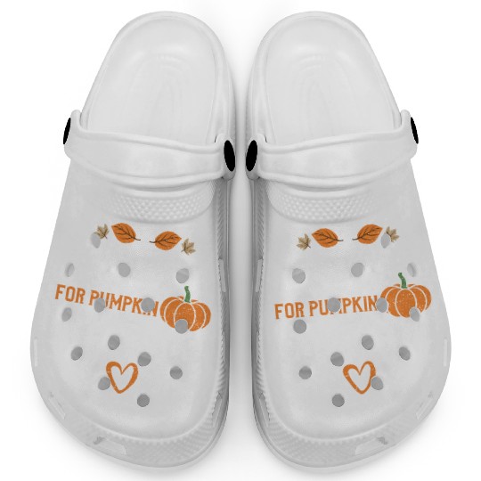 Fall Is For Pumpkin Spice Clogs