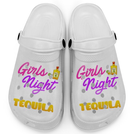 Girls Night I'll bring the Tequila Spring Break Clogs