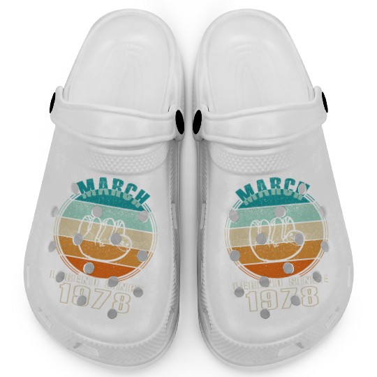 1978 Im März Vintage Clogs