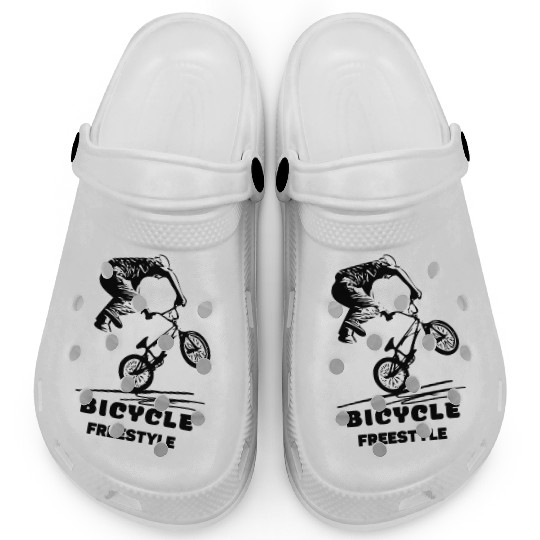 Bicycle Freestyle' design for cycling enthusiasts Clogs