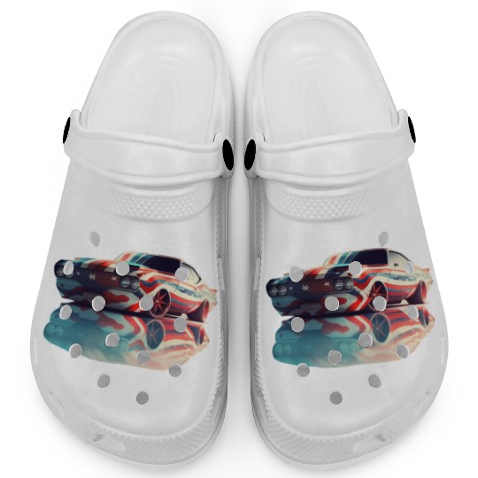 American pride and raw horsepower Clogs