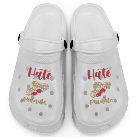 I Just Really Hate Peanuts Peanut Allergic Clogs